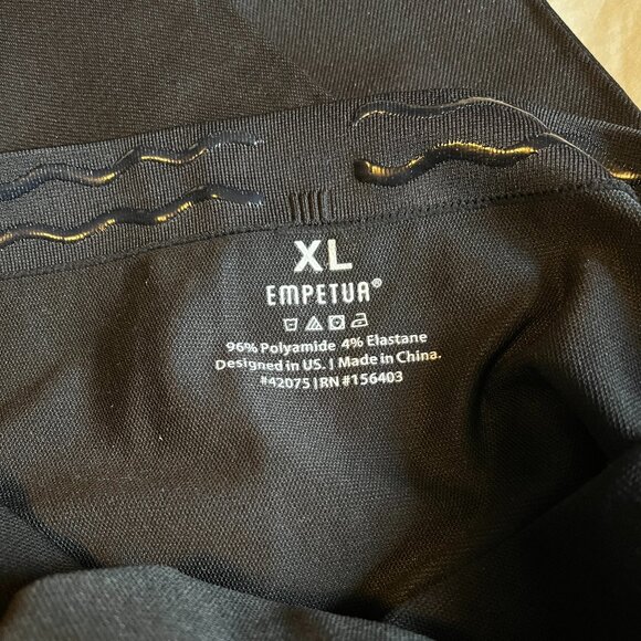 Compression leggings, Empetua, size XL, black opaque - Picture 4 of 5